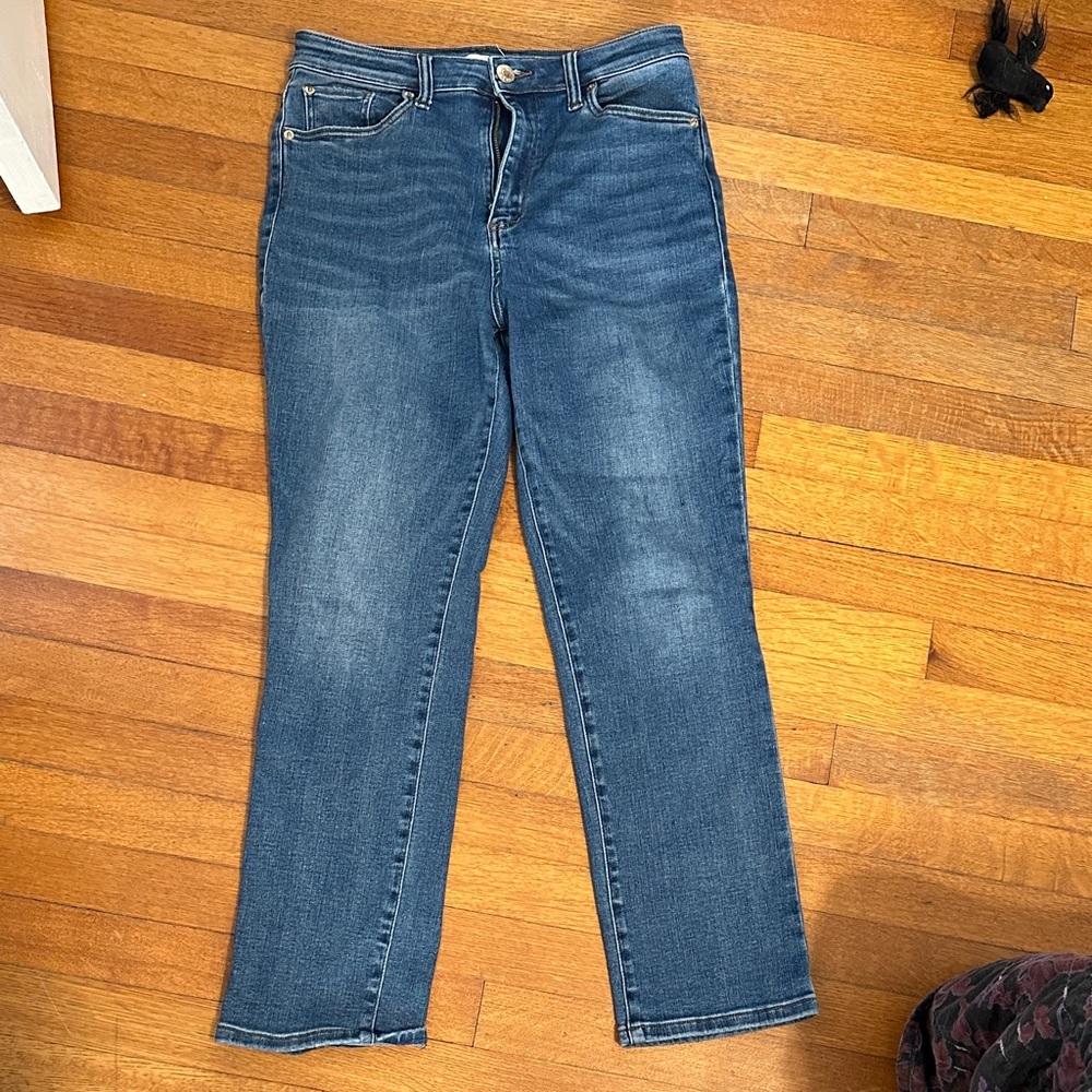 STS Paisley High Rise Ankle Straight